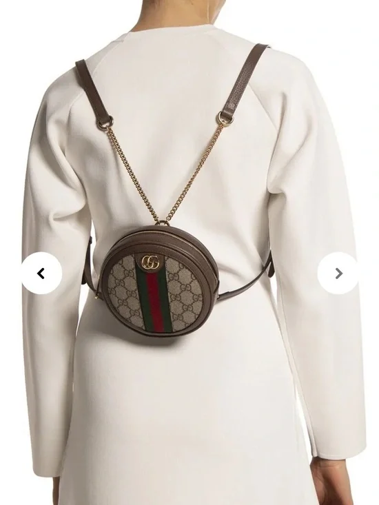 Gucci Ophidia round backpack - Picture 6 of 7